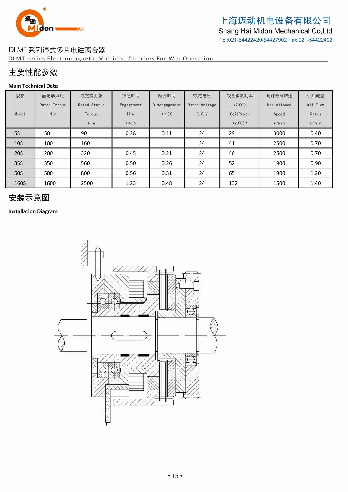 邁動(dòng)離合器 - DLMT 濕式多片電磁離合器IMG.jpg